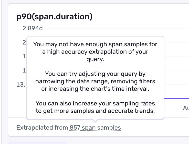 Trace Explorer Warning