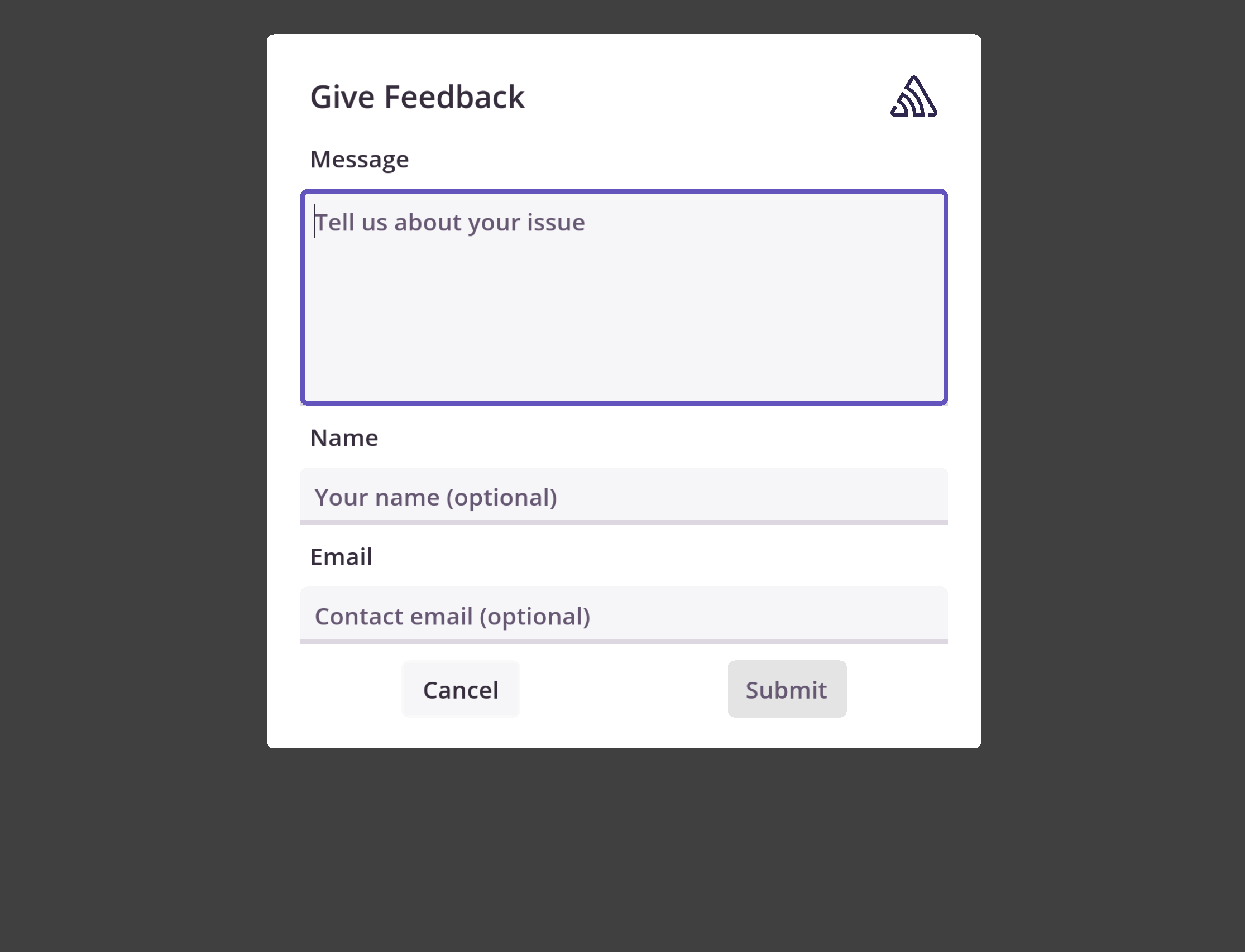 Feedback Form